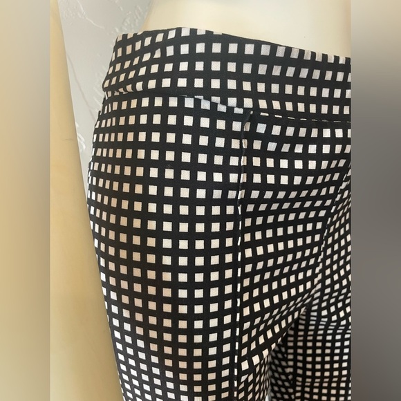 Jules & Leopold Black and White Patterned Straight Leg stretch hot Pants Sz M - Picture 2 of 9